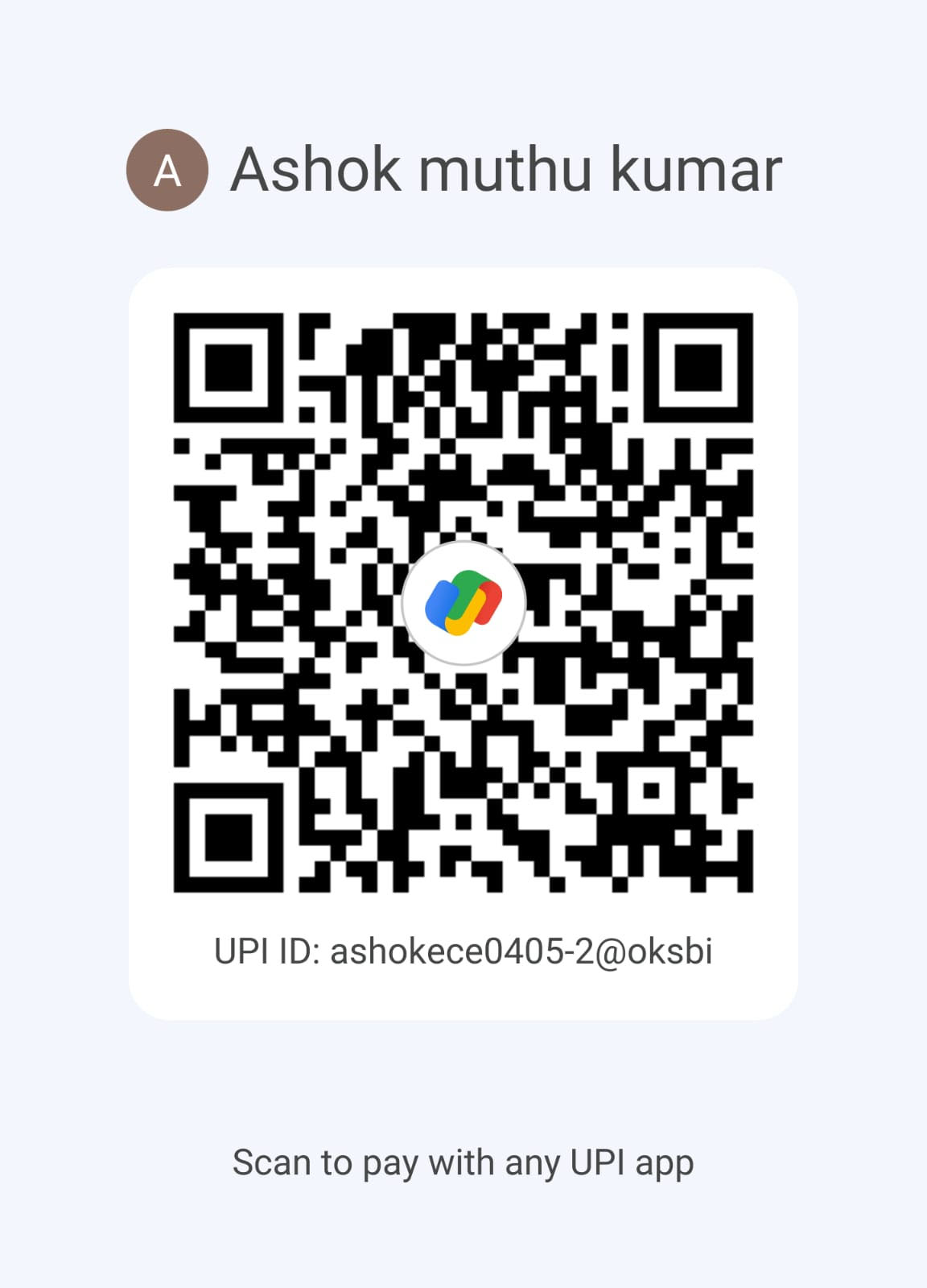 GPay QR Code